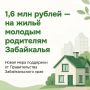Жилищный капитал для молодых родителей: новый механизм поддержки семей в Забайкалье