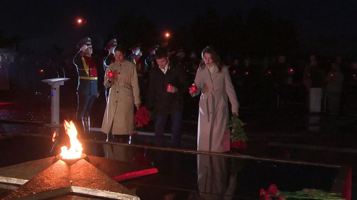 Митинг посвященный Дню памяти и скорби состоялся сегодня на Мемориале боевой и трудовой славы забайкальцев