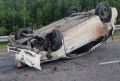 Водитель Toyota Corolla перевернулся и погиб в Нерчинском округе