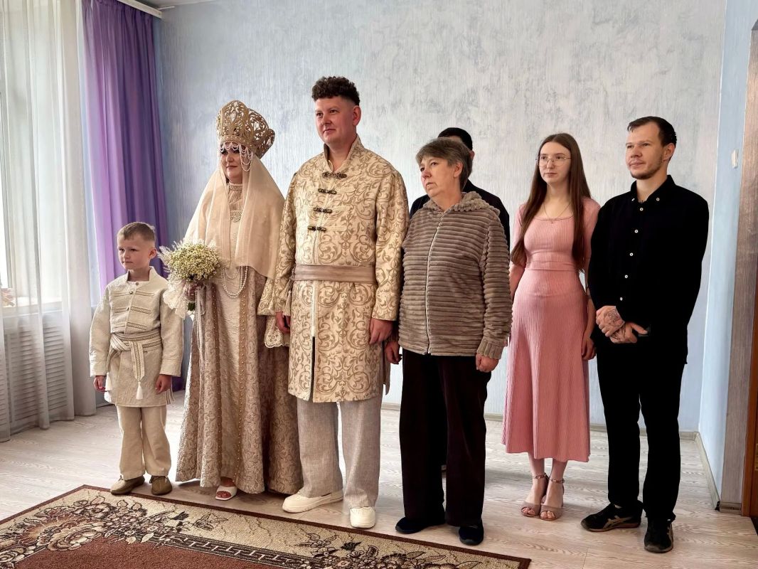 Свадьба русском стиле прошла в Шилке Свадьба русском стиле прошла в Шилке