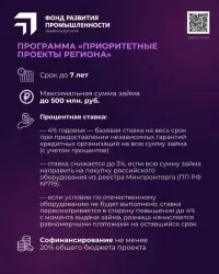 Крупные инициативы — крупная поддержка: программа «Приоритетные проекты региона»