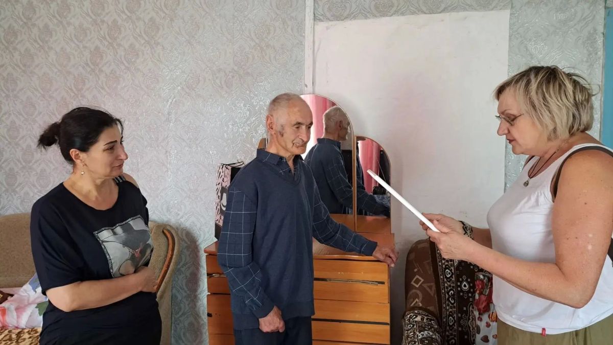 Житель Газимурского Завода Размик Оганнисян отметил 90-летний юбилей Житель Газимурского Завода Размик Оганнисян отметил 90-летний юбилей