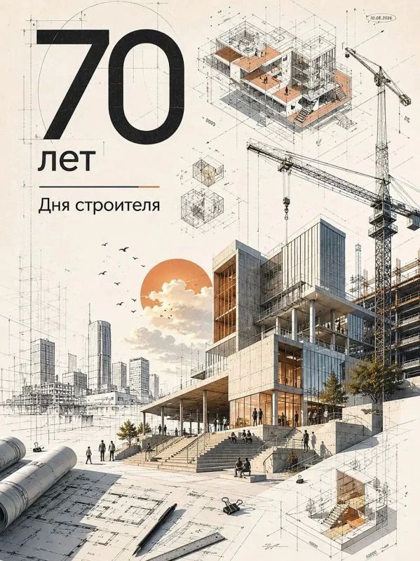 #Строим Россию вместе! К 70-летию Дня строителя! #Строим Россию вместе! К 70-летию Дня строителя!