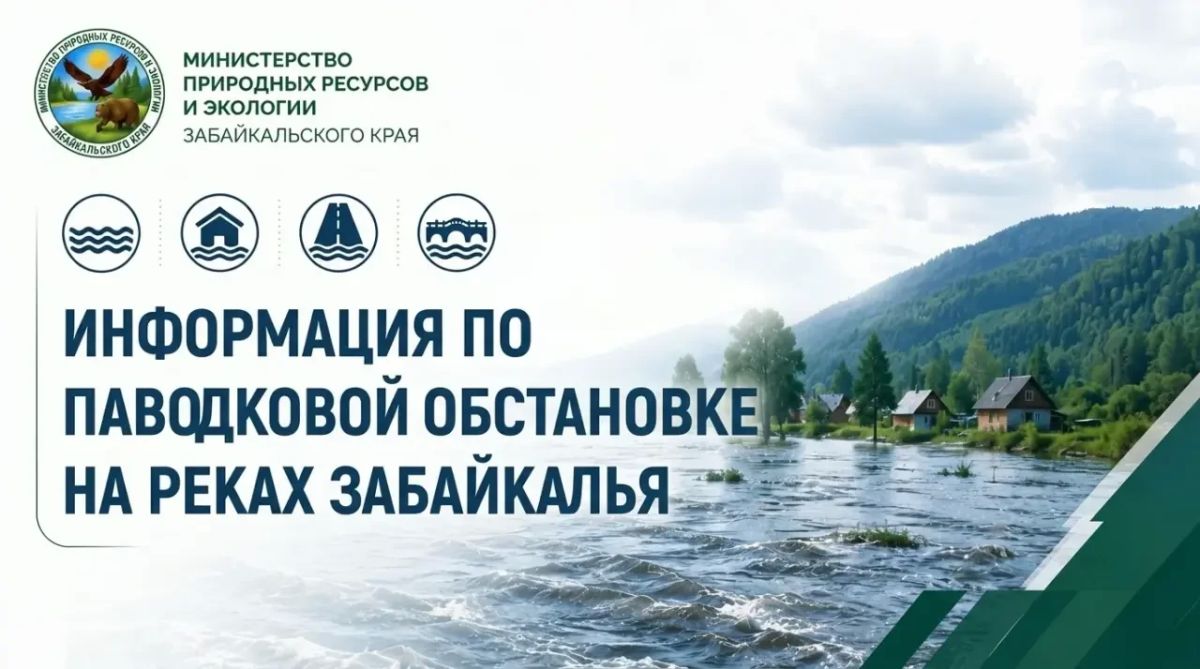 Паводковая волна на р.Чита подошла к краевой столице