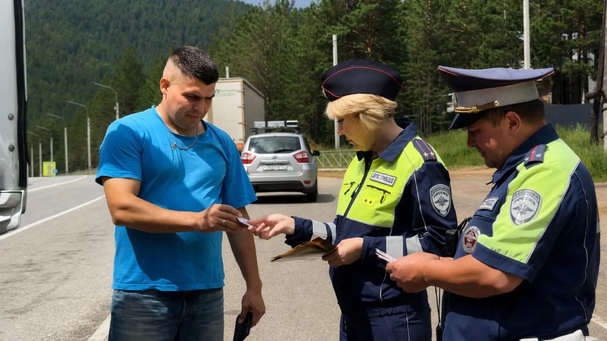 Сотрудники Госавтоинспекции и медики проверили здоровье у водителей большегрузного транспорта Сотрудники Госавтоинспекции и медики проверили здоровье у водителей большегрузного транспорта