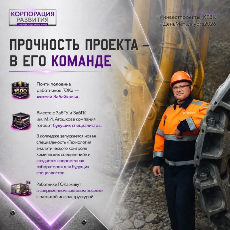 Сегодня в праздничной рубрике #инвестпроекты_КРЗК рассказываем о самом молодом ГОКе Забайкалья, расположенном на Култуминском месторождении Сегодня в праздничной рубрике #инвестпроекты_КРЗК рассказываем о самом молодом ГОКе Забайкалья, расположенном на Култуминском месторождении