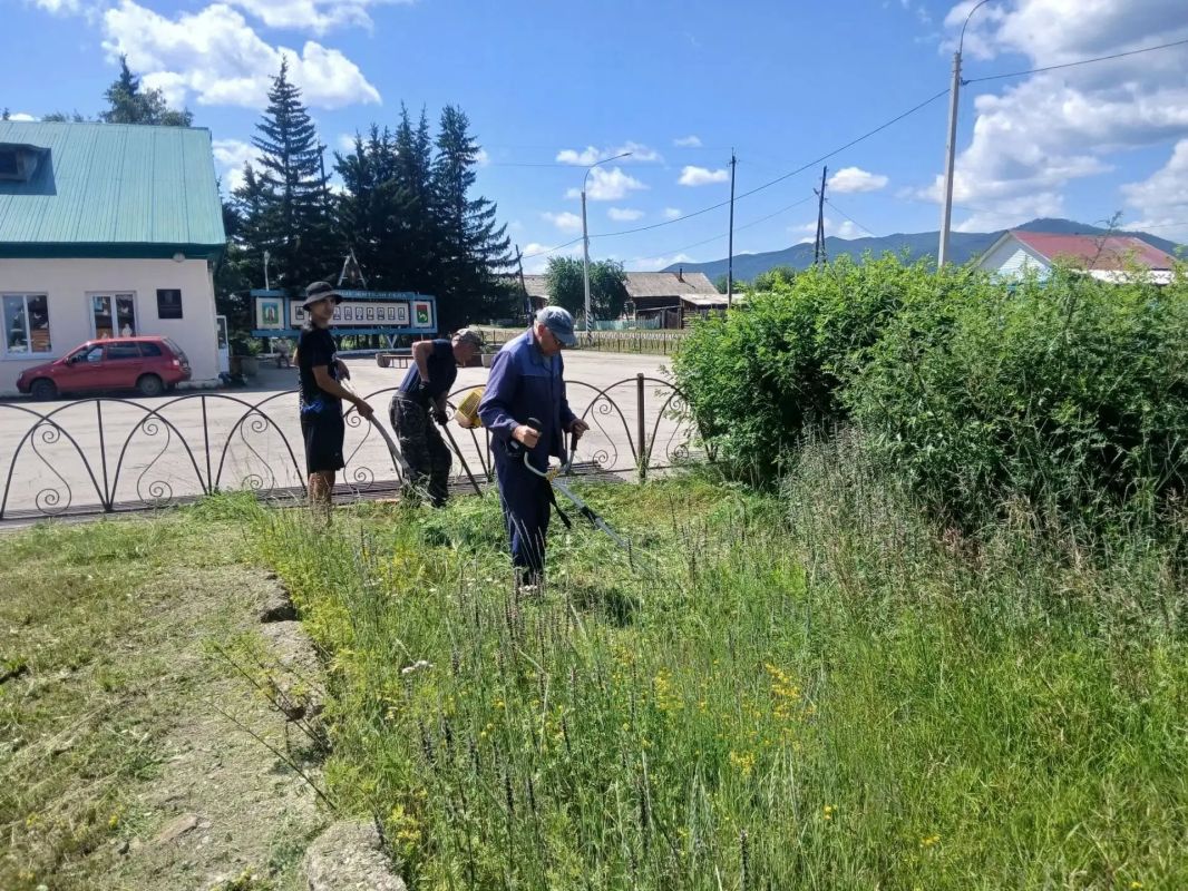 В округах Забайкалья продолжается благоустройство территорий В округах Забайкалья продолжается благоустройство территорий