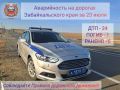 За прошедшие сутки на автодорогах Забайкальского края инспекторами ДПС выявлено 225 нарушений правил дорожного движения, из них: