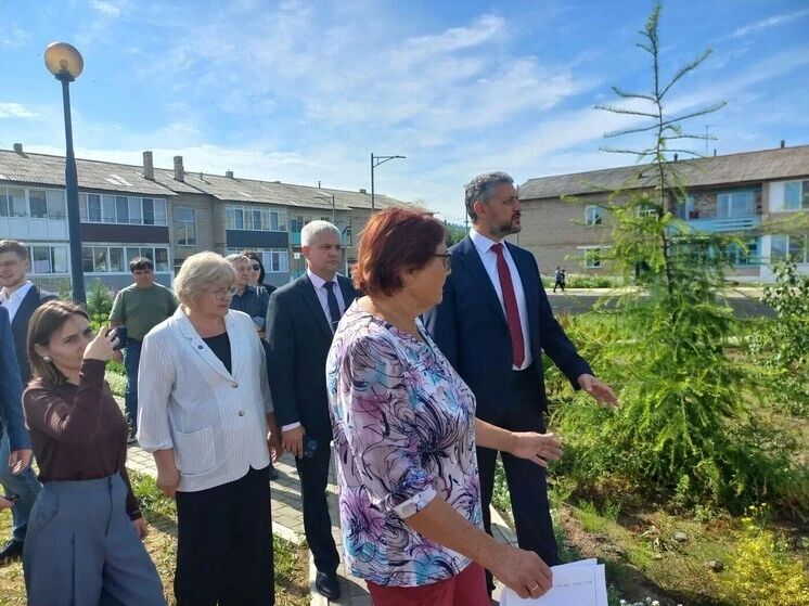 «Забайкальский лес» высадили в центре села Улёты