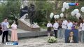В Чите прошла церемония возложения цветов в День памяти детей-жертв войны в Донбассе