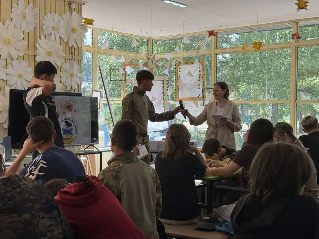 В ДОЛ «Парус» прошла интеллектуальная игра «Молодой избиратель» В ДОЛ «Парус» прошла интеллектуальная игра «Молодой избиратель»