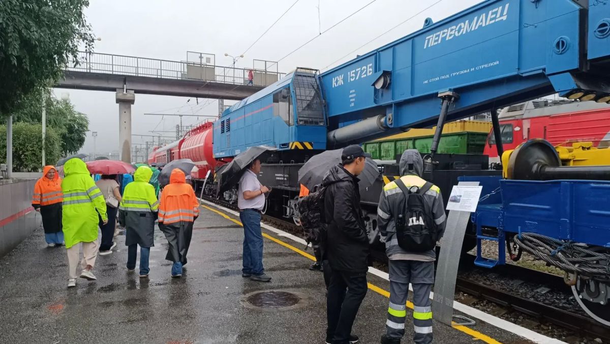 Передовую технику представили на выставке ЗабЖД в Чите Передовую технику представили на выставке ЗабЖД в Чите