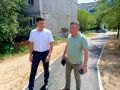 Безопасность прежде всего: в микрорайоне Батарейный появился новый тротуар