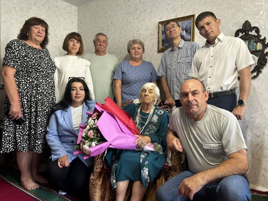Жительница Борзи отпраздновала вековой юбилей Жительница Борзи отпраздновала вековой юбилей