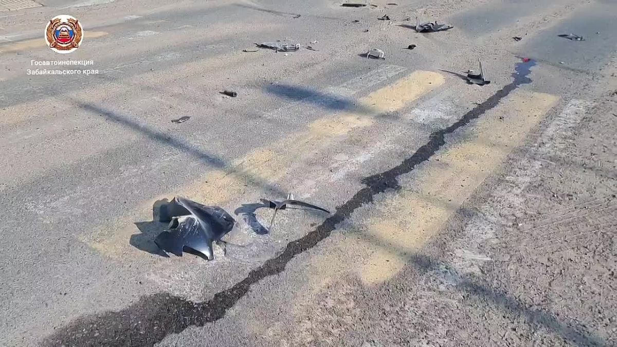 Мотоциклист погиб в Чите при столкновении с легковушкой