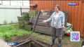 Вода подступает к участкам в микрорайоне Камышинский в Чите