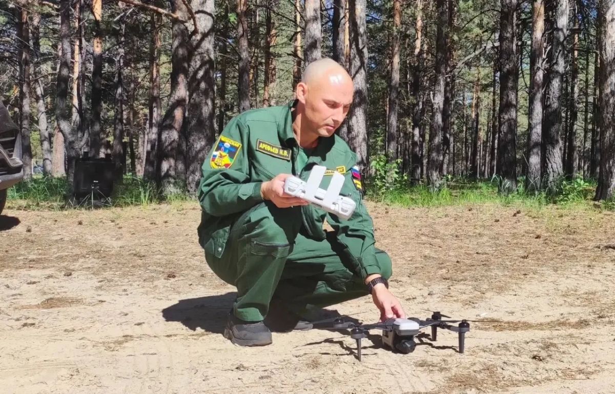 В Читинской авиабазе проведена плановая тренировка операторов БПЛА