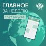 Ключевые события в сфере таможенного дела и ВЭД с 17 по 23 августа: