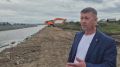 #защитаотпаводков. Строительство дамбы снижает риски подтопления домов в Чернышевске В посёлке Чернышевск продолжается строительство защитного гидротехнического сооружения на реке Алеур