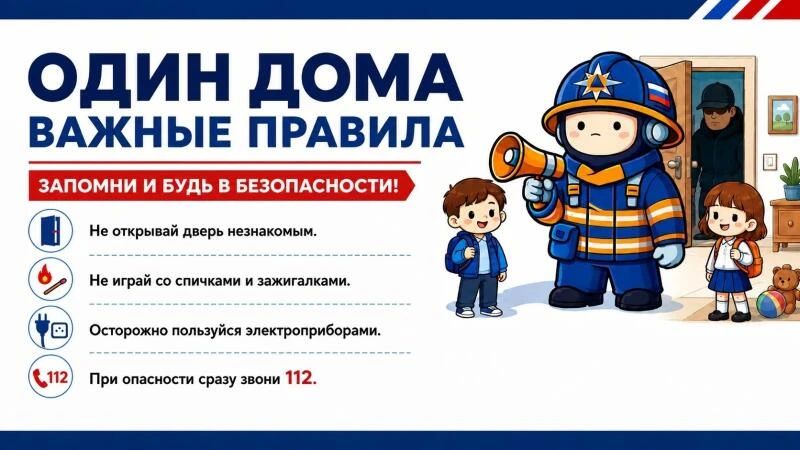 МЧС России напоминает важные правила для детей и родителей МЧС России напоминает важные правила для детей и родителей