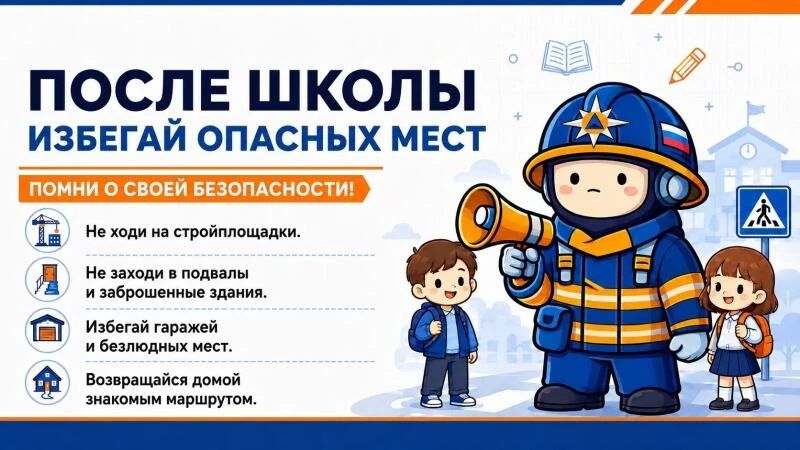 МЧС России напоминает важные правила для детей и родителей МЧС России напоминает важные правила для детей и родителей