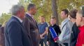 В Новокручининском губернатору Забайкалья показали двор, благоустроенный по мотивам отрывка «У лукоморья дуб зеленый…» из поэмы «Руслан и Людмила» Александра Сергеевича Пушкина