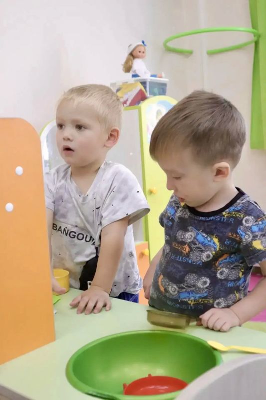 В детском саду «Солнечный» школы №55 встретили самых маленьких воспитанников В детском саду «Солнечный» школы №55 встретили самых маленьких воспитанников