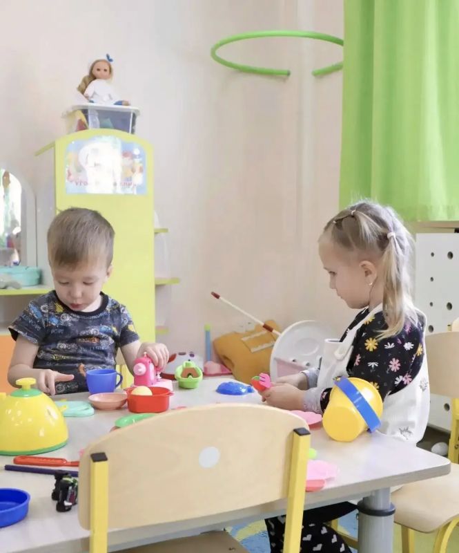 В детском саду «Солнечный» школы №55 встретили самых маленьких воспитанников В детском саду «Солнечный» школы №55 встретили самых маленьких воспитанников