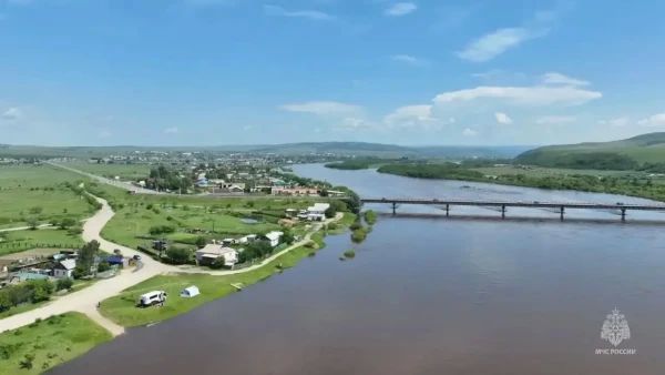 Спад уровней воды фиксируют на реках Забайкалья 18 сентября