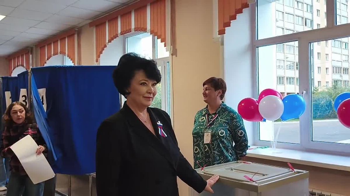 Выборы-2026. Свой голос отдала председатель Избирательной комиссии Забайкальского края Светлана Судакова и пожелала всем удачи!