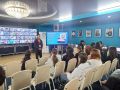 Специалист координационного центра по социальной работе Артём Ушаков провел лекторий «Будущее создаётся сегодня: твои возможности в России» для студентов в Центре общественного наблюдения (ЦОН)