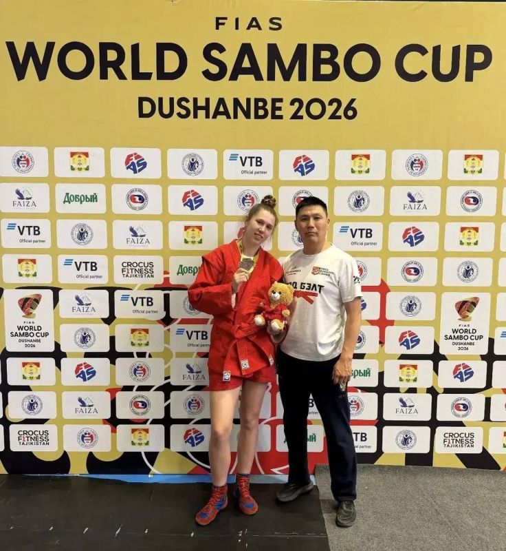 Спортсменка из Забайкалья завоевала медаль Кубка мира по самбо Спортсменка из Забайкалья завоевала медаль Кубка мира по самбо