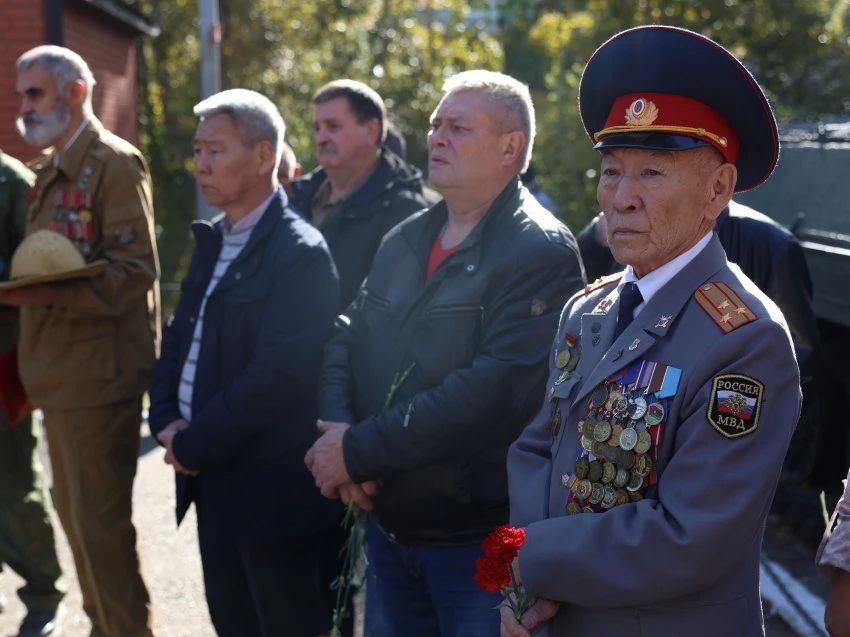 Память забайкальцев, погибших при исполнении воинского долга, почтили в Чите