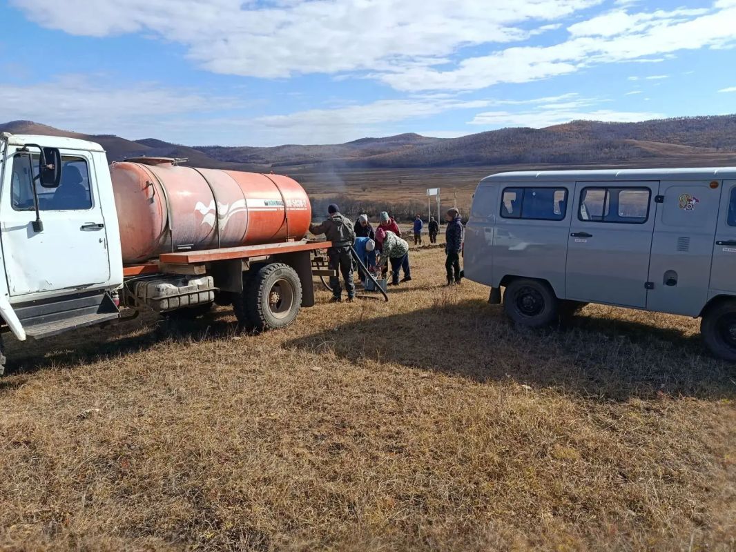 В Забайкалье проходят контролируемые профилактические отжиги В Забайкалье проходят контролируемые профилактические отжиги