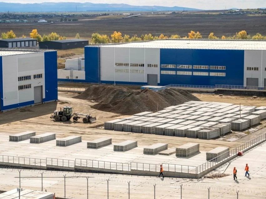 Строительство промышленного парка «СтройПром» завершается в Чите