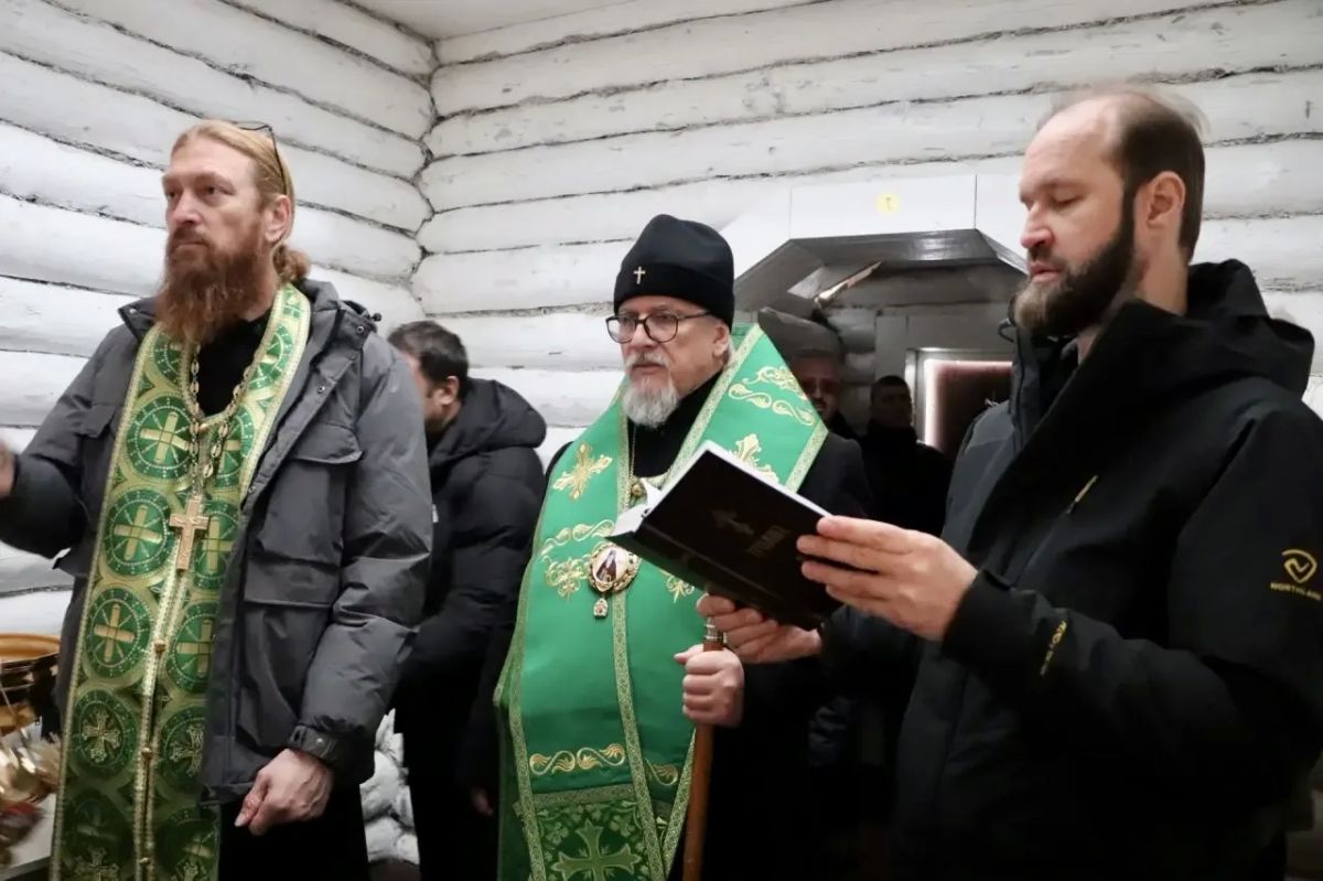В "Амодово" освятили новую часовню в честь преподобного Серафима Саровского