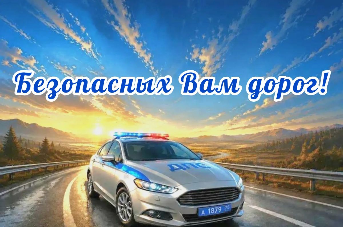 Госавтоинспекция Забайкальского края поздравляет с Днём автомобилиста!