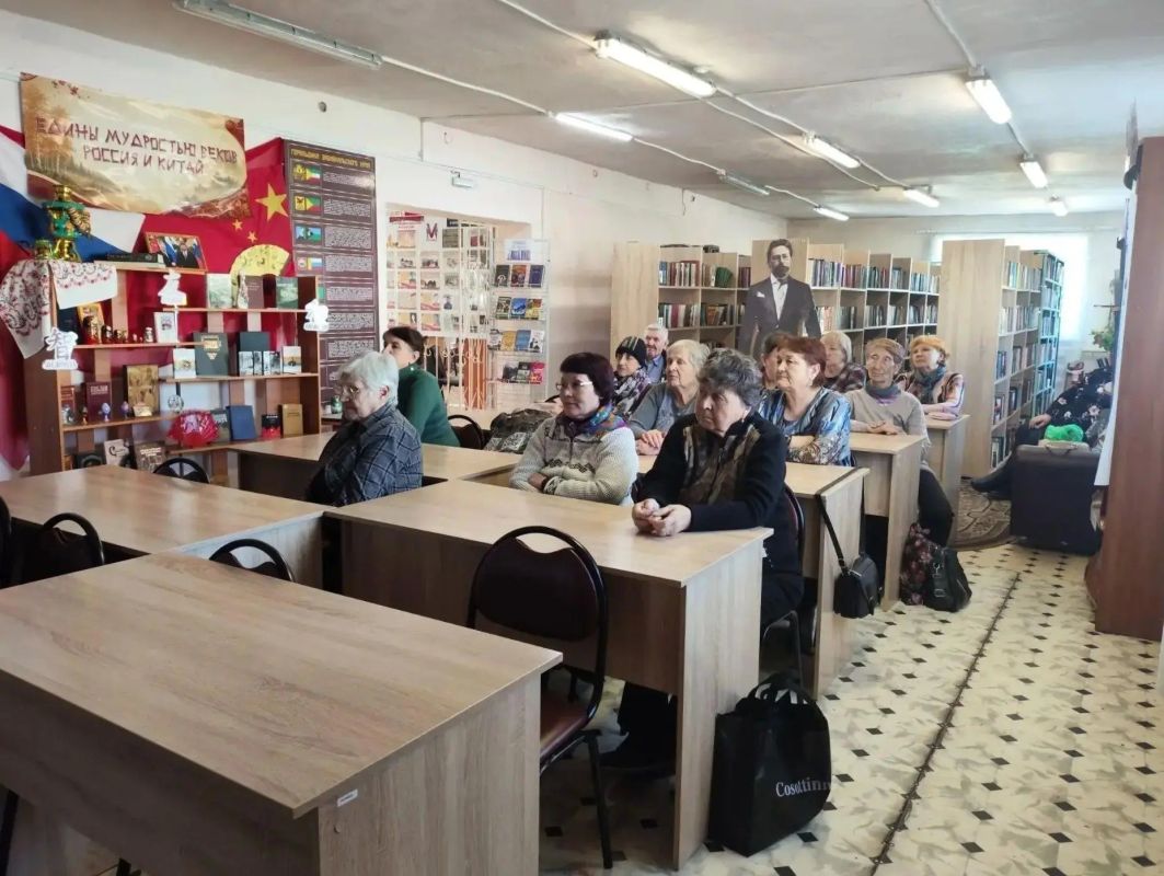 В библиотеке Борзи прошёл лекторий «Санпросвет» В библиотеке Борзи прошёл лекторий «Санпросвет»