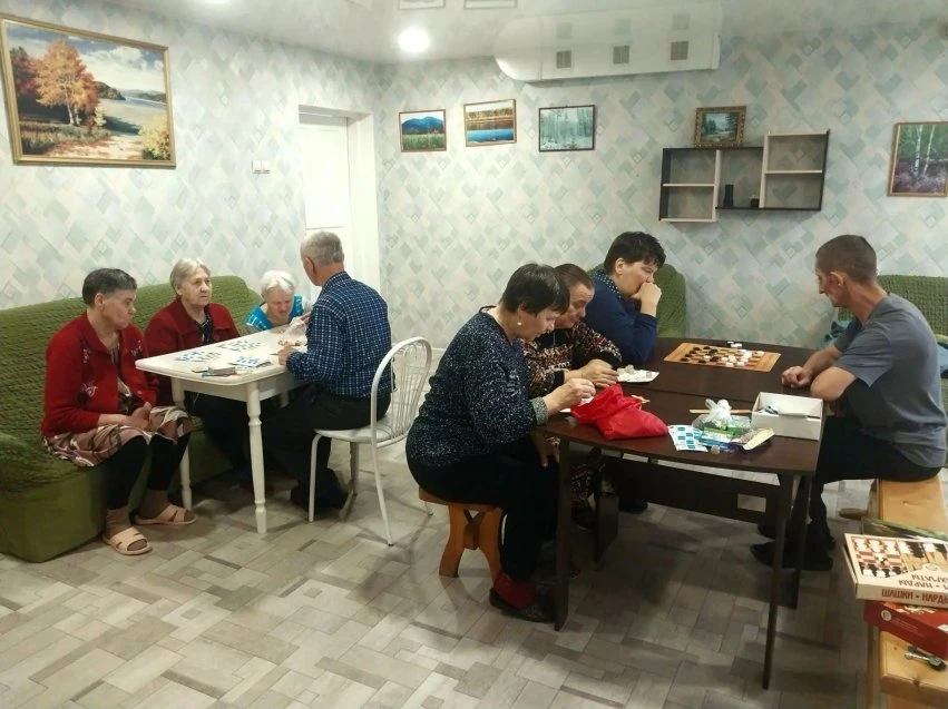 Турнир по настольным играм прошел в Нерчинском доме-интернате