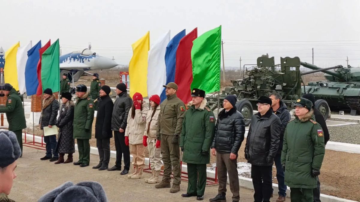В Борзе прошло торжественное открытие парка «Патриот» В Борзе прошло торжественное открытие парка «Патриот»