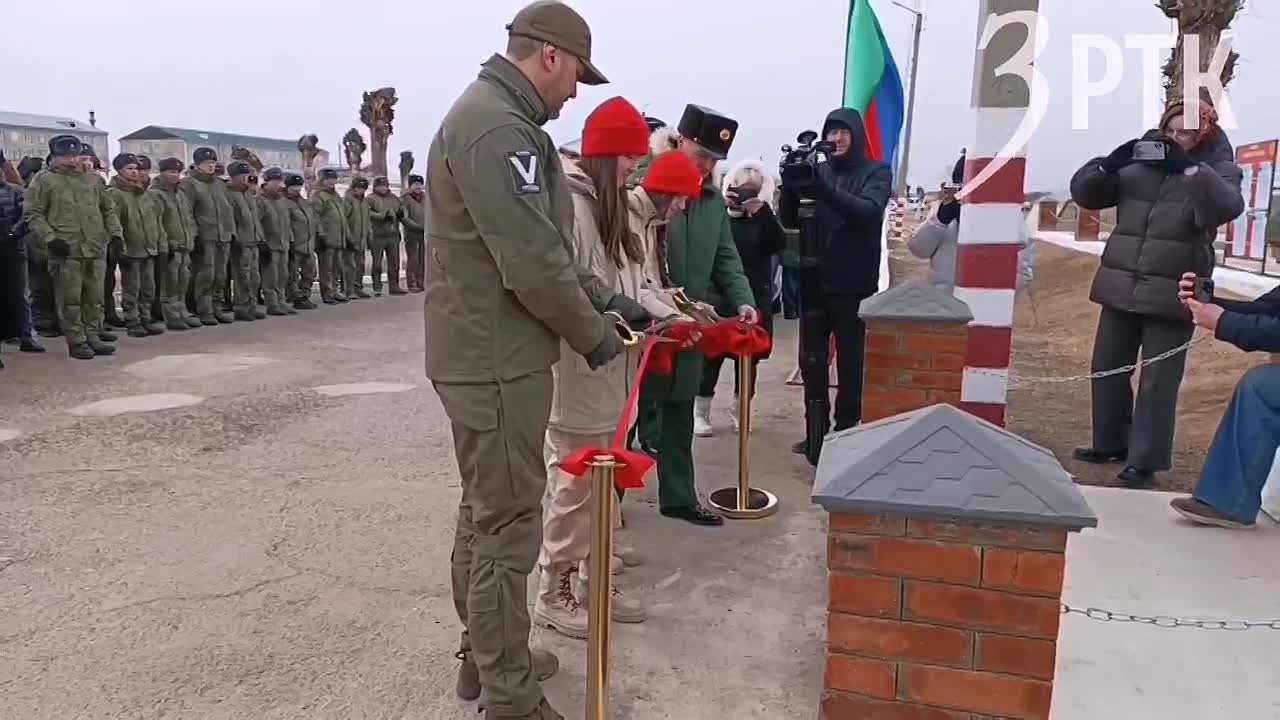 В Борзе прошло торжественное открытие парка «Патриот»