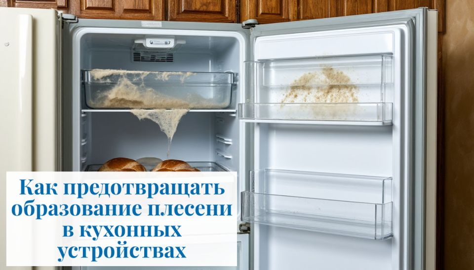 Как избежать плесени на кухне: простые советы по уходу за бытовой техникой